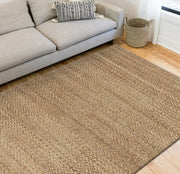 Natural Fiber | Bright White 8X10