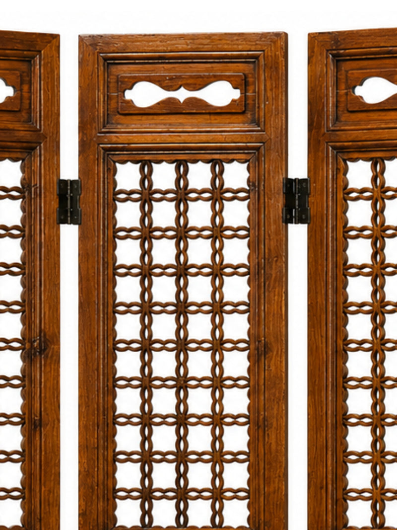 Old Screen 4-Panel Narrow