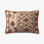 Throw Pillow | Multi & Black | 16 x 26