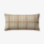 Parker Throw Pillow | Sage & Rust | 12 x 27