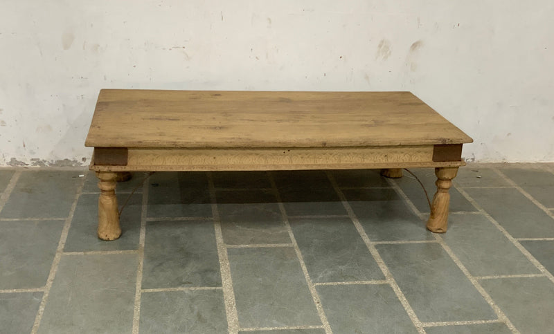 Carved Coffee Table | 59"