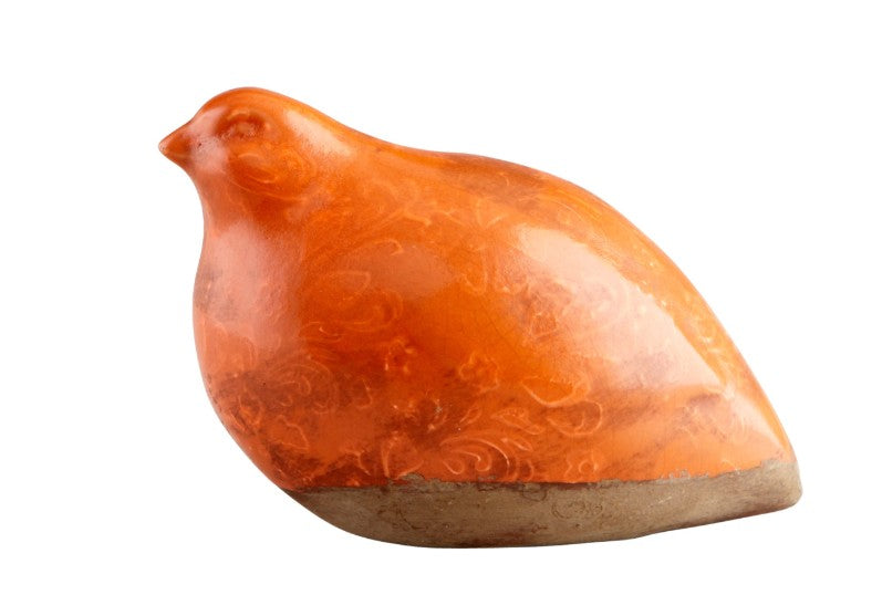 Partridge I Sculpture | Orange