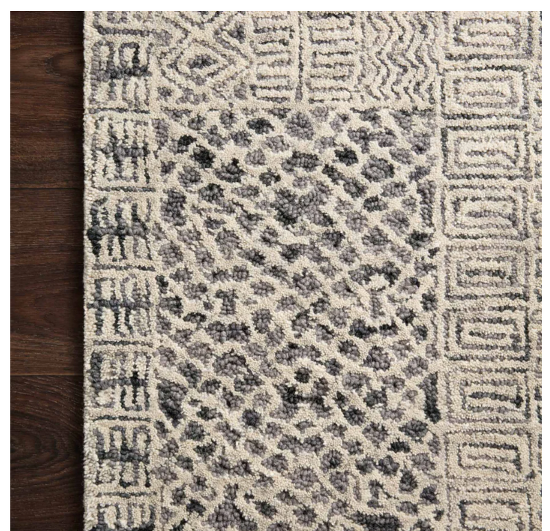 Peregrine Rug | Charcoal 8X10