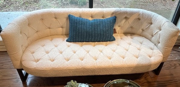Curved Tufted Sofa