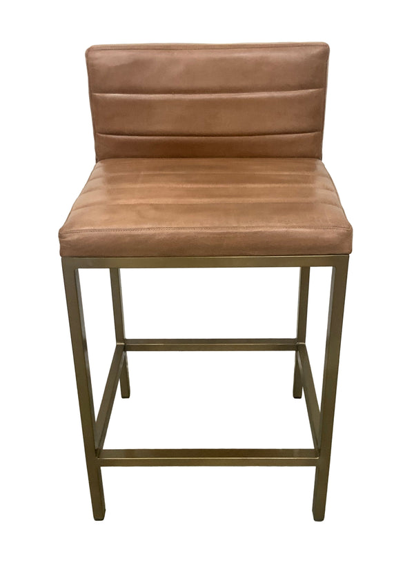 Kenzie Leather Counter Stool