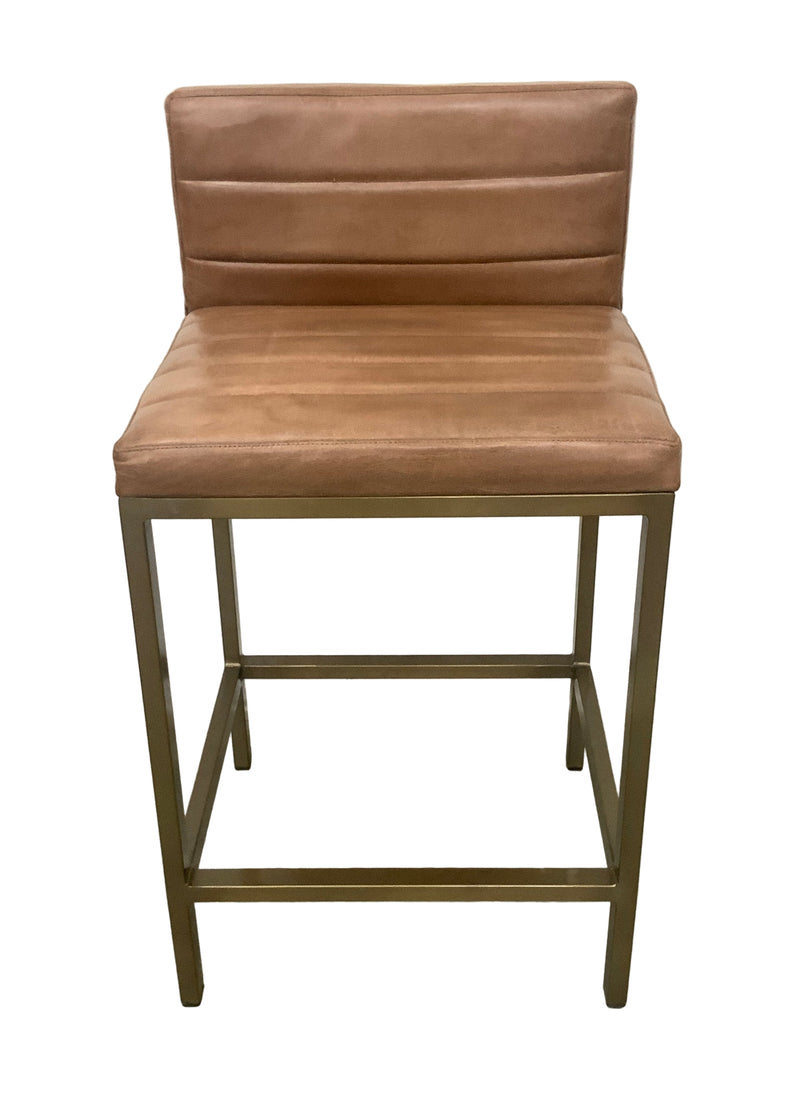 Kenzie Leather Counter Stool