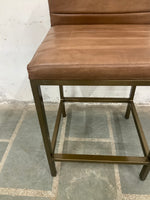 Kenzie Leather Counter Stool
