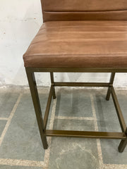 Kenzie Leather Counter Chair