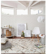Promenade Ivory | Grey Rug 8X10