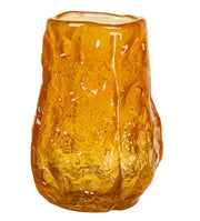 Hand Blown Persimmon Vase