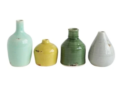 Terracotta Vase LG | Turquoise