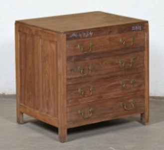 Wooden 4 Drawer Chest