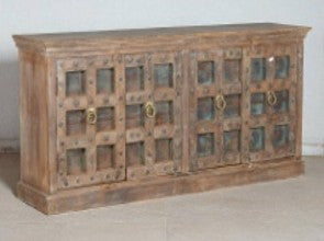 Wooden Old Door Sideboard