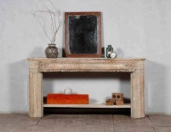 Wood Console Table