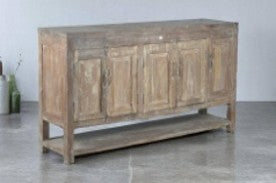 Aged Wooden Sideboard