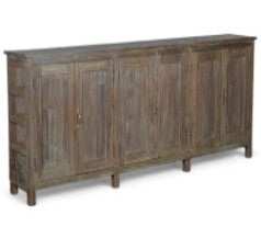 Wooden Jali Sideboard