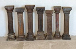 Short Wooden Pillar