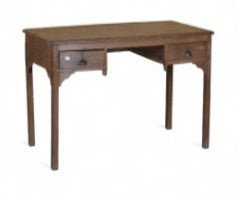 Wooden 2 Drawer Writing Table