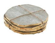 Quartz Coaster w/Gold Edge, Set of 4