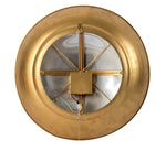 Gold Round LED Light