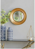 Gold Round LED Light