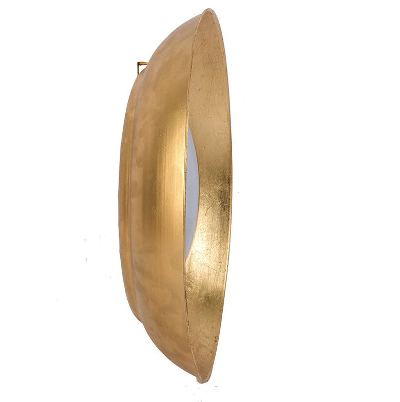 Gold Round LED Light