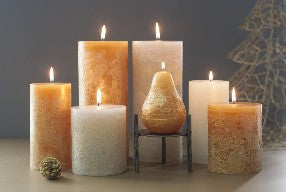 Ritz Timber Pillar - White/Pearl