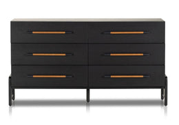 Rosedale 6 Drawer Dresser | Ebony Oak