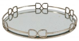 Round Glass Tray