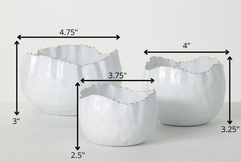 LG Scalloped Organic Edge Bowl