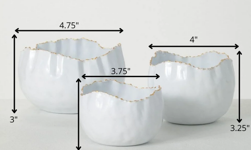 SM Scalloped Organic Edge Bowl