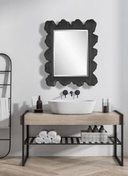 Sea Coral Mirror | Black