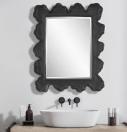 Sea Coral Mirror | Black