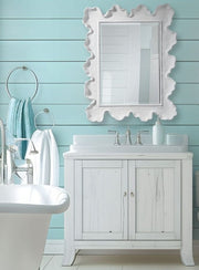 Sea Coral Mirror White