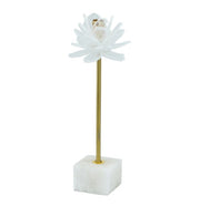 Selenite Stone Candle Holder