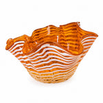 Glass Party Bowl SM | Orange