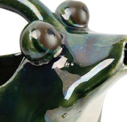 Stoneware Frog Watering Pitcher