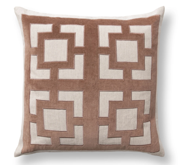 Corbin Pillow | Frothed Brown 22"