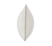 Heirloom Velvet Kidney Pillow | Ivory