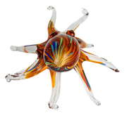 Handmade Art Glass Octopus