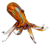 Handmade Art Glass Octopus