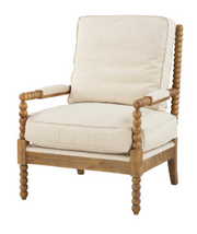 Willow Chair in French Linen