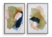 Abstract Afternoon Framed