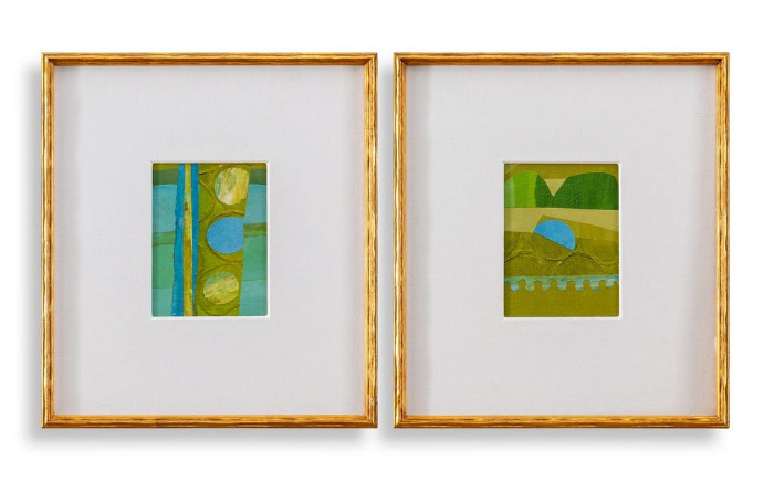 Petite Bijoux Framed Canvases S/2