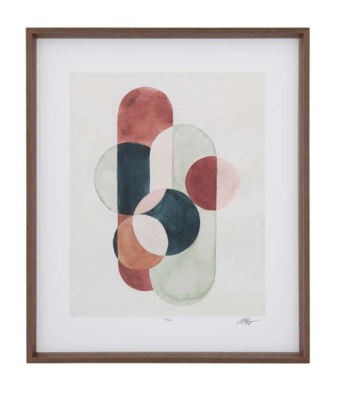 Loops & Bounds Framed Print II