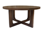 Round Brown Coffee Table