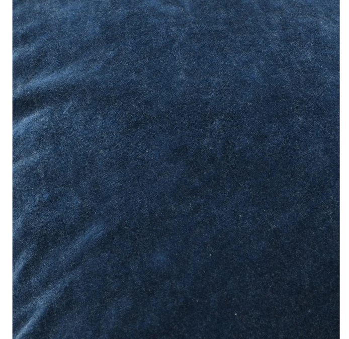 Heirloom Velvet 22" Throw Pillow | Navy