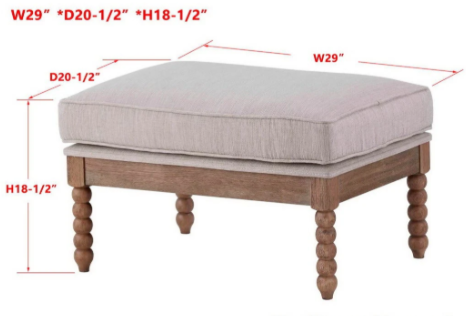 Willow Ottoman