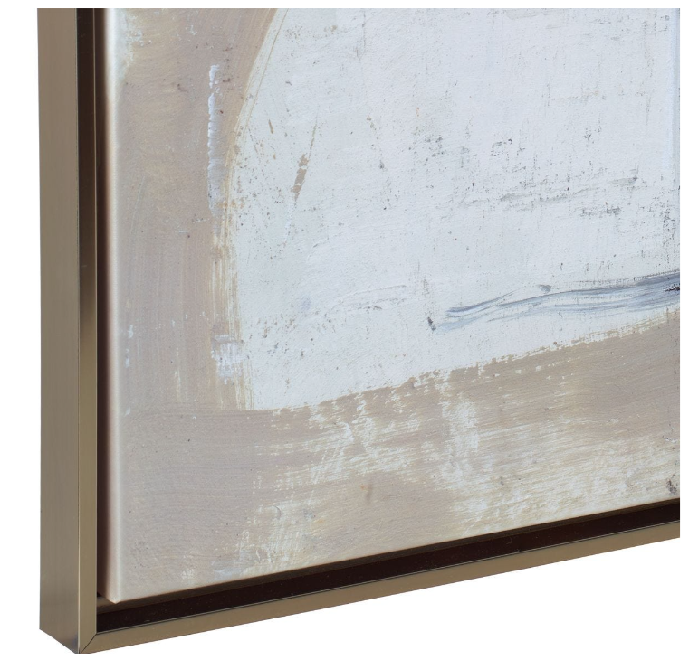 Neutral Nirvana Framed Canvas