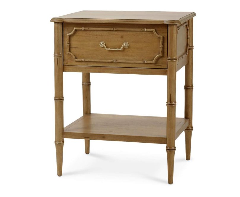 Grosvenor End Table | Fruitwood | 24 x 24 x 25